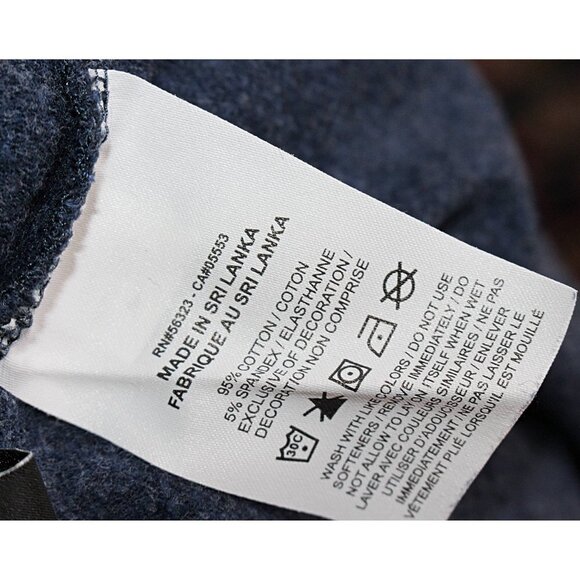 Nike Yoga - Women’s Brushed Fleece Long Sleeve Funnel Top in Blue, size Medium - Picture 6 of 9